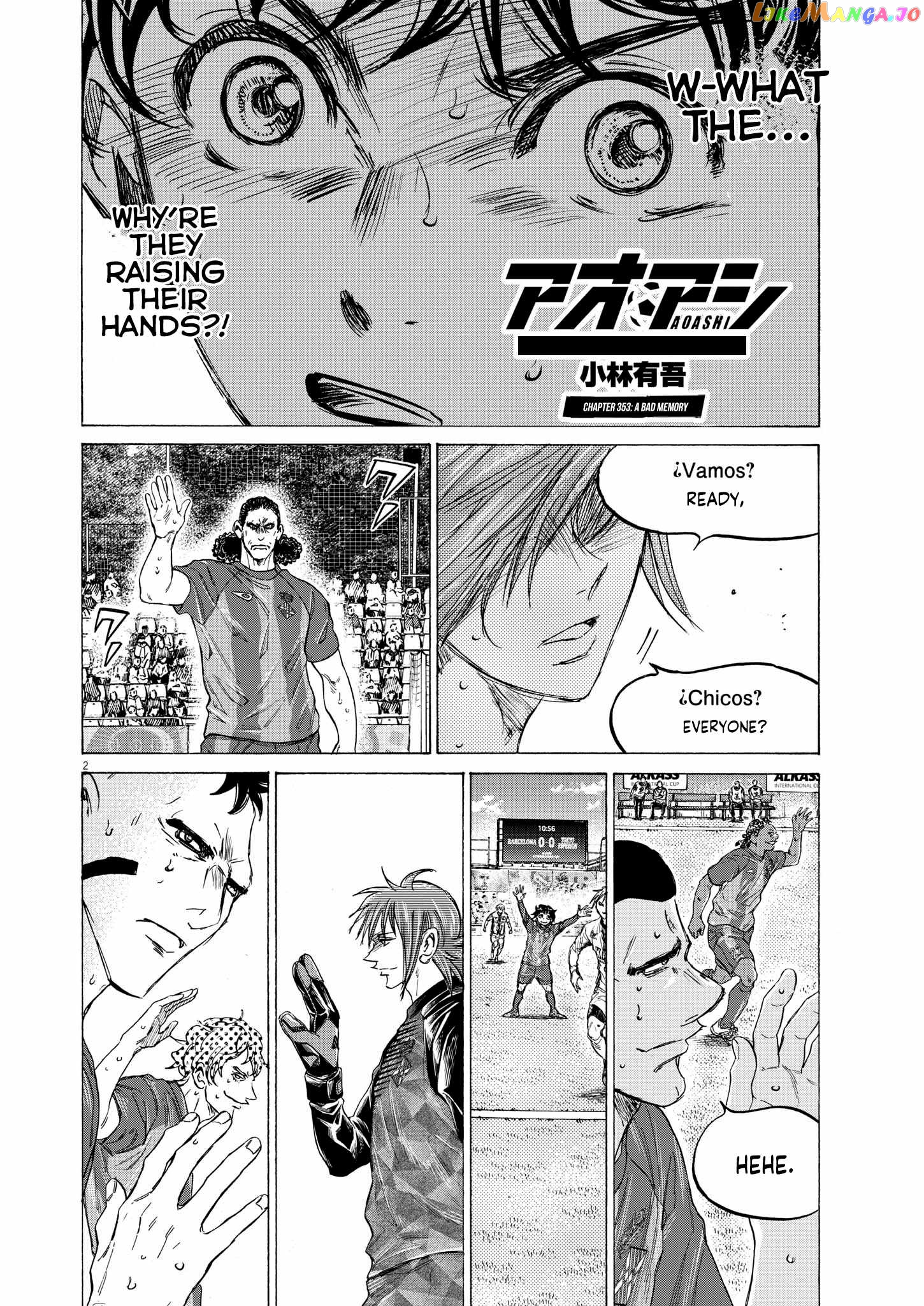 Ao Ashi, Chapter 353 image 02